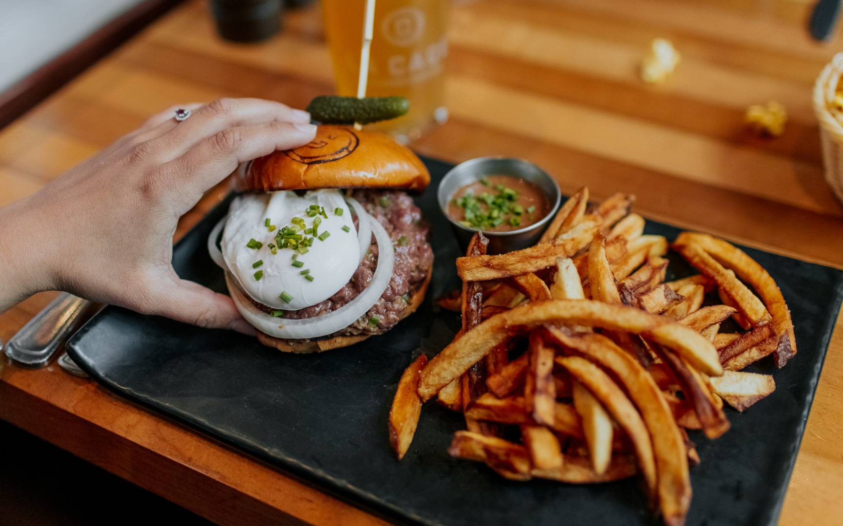 Burger facon tartare 1 26