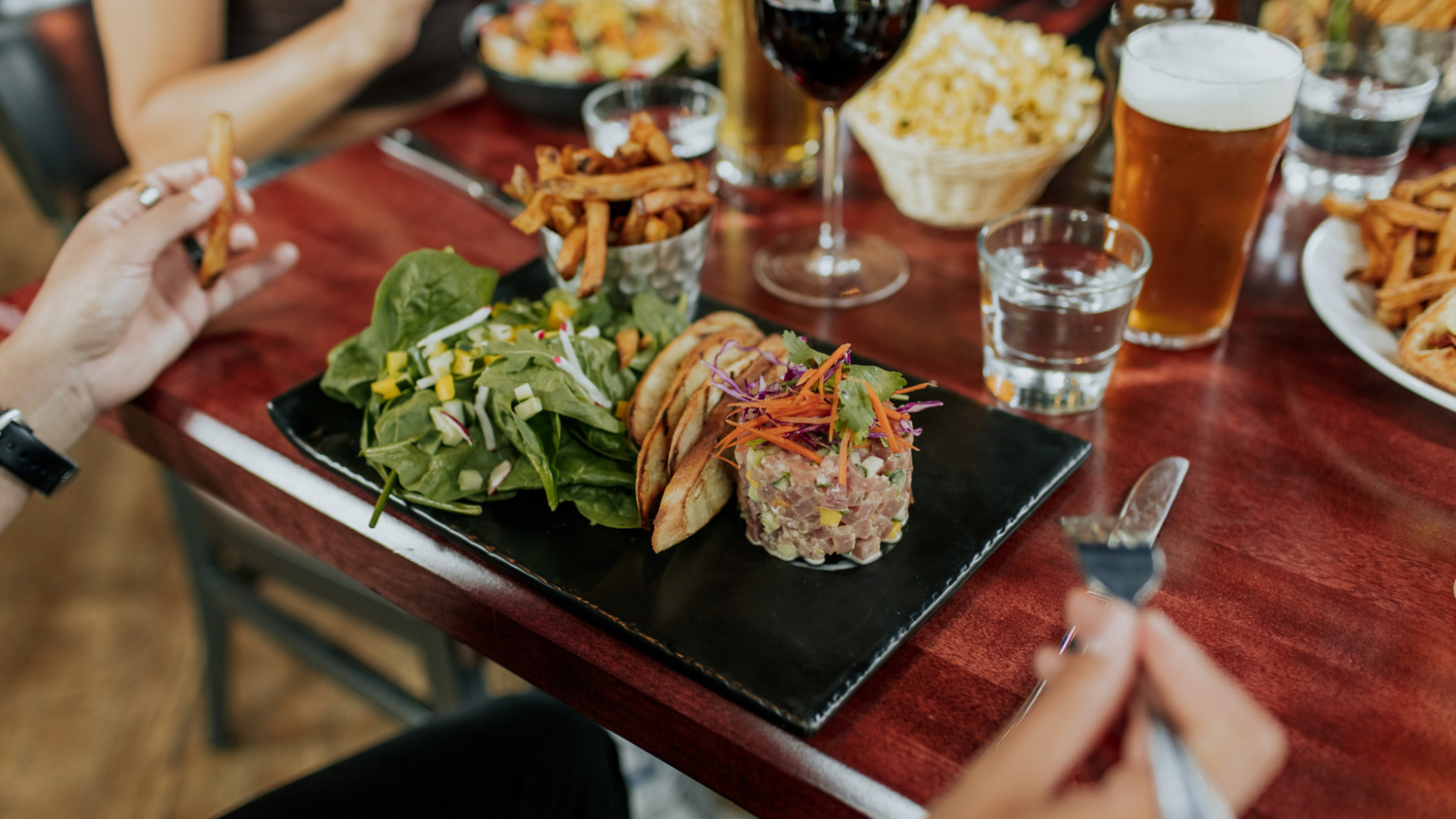 Tartare thon repas 1 262